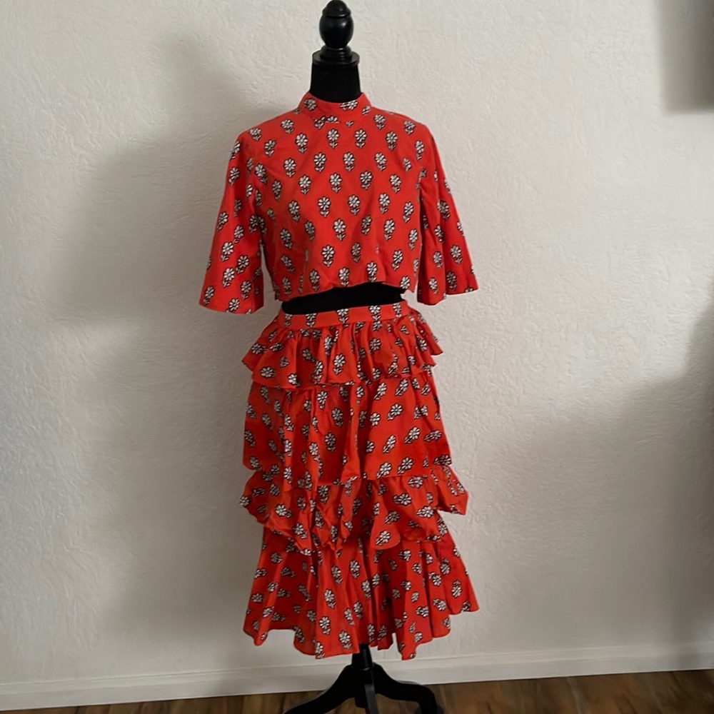 Rhode Romeo Floral Skirt Set